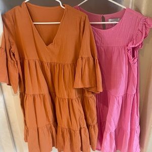 2 baby doll dresses